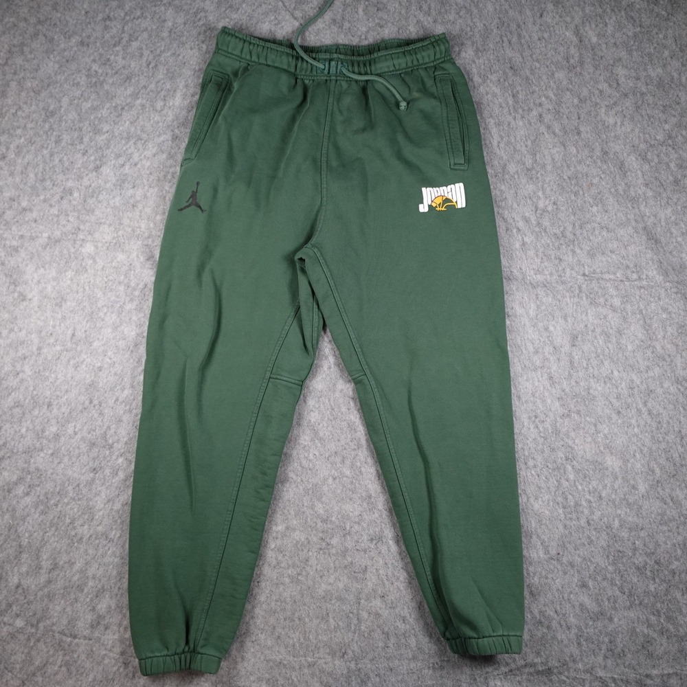 Jordan Pants Mens Large Noble Green Sport DNA Fleece Pants DV7760 Jogger Sweats